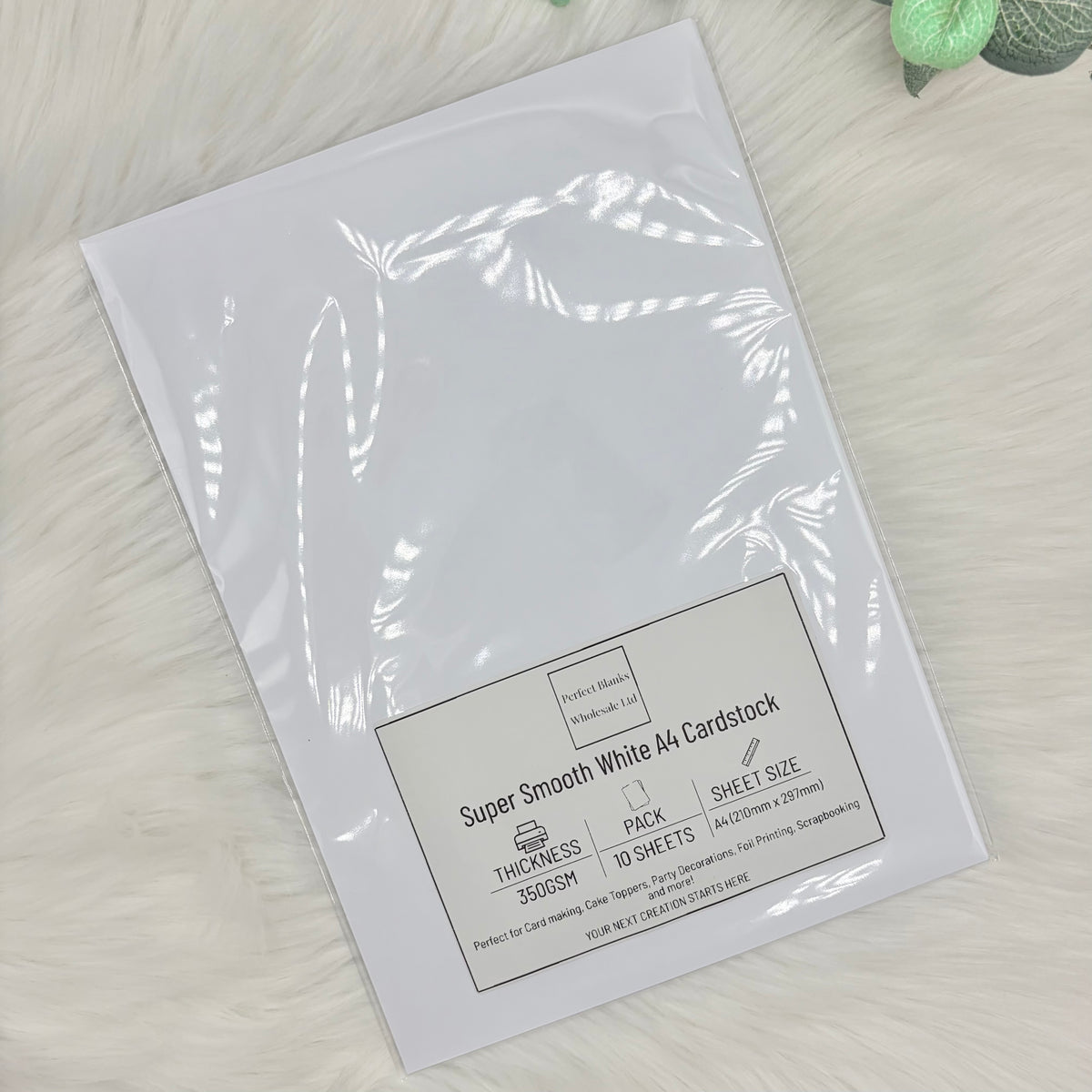 Super Smooth A4 White Cardstock | 250GSM - 300GSM - 350GSM
