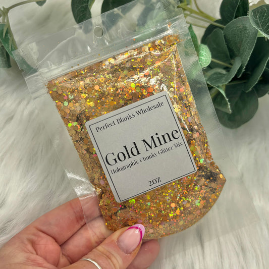 Gold Mine - Chunky Glitter Mix