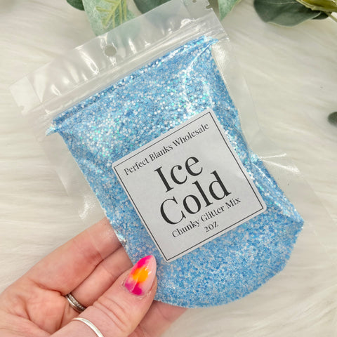 Ice Cold - Chunky Glitter Mix
