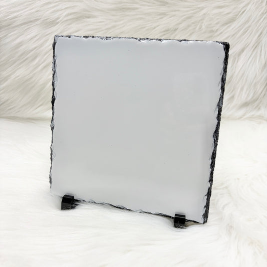 Square Sublimation Photo Slate - 20cm x 20cm