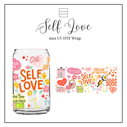 Self Love 16oz UVDTF