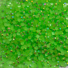 Apple Green AB Jelly Rhinestones - 5mm