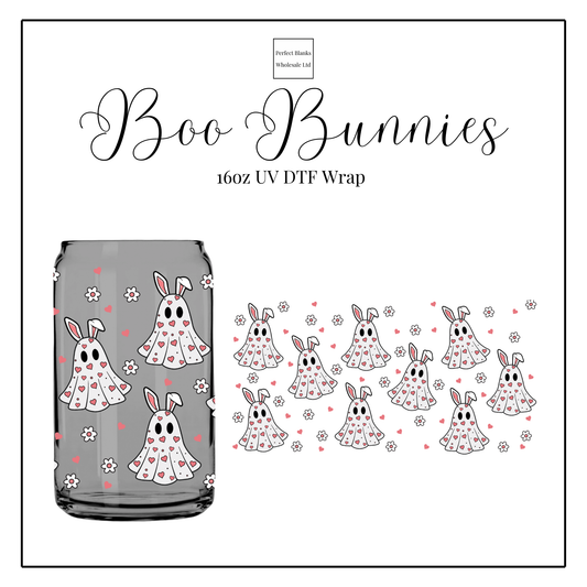 Boo Bunnies 16oz UV DTF