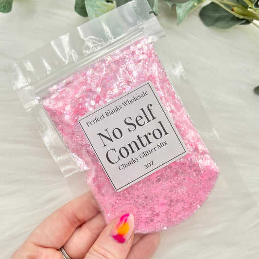 No Self Control - Chunky Glitter Mix