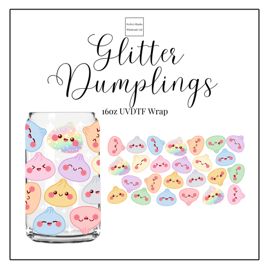Glitter Dumplings 16oz UVDTF