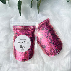 Love You Bye - Glitter Shape Mix