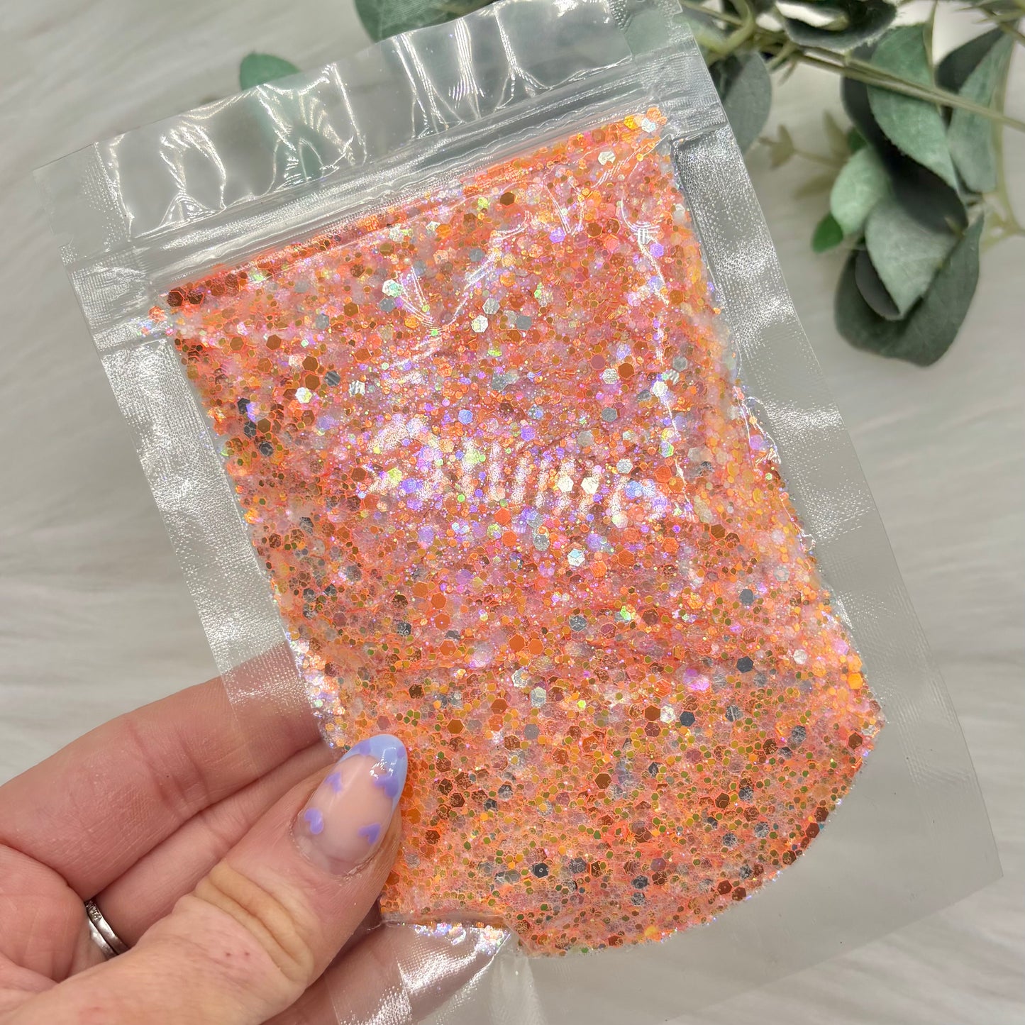 Claire's Tan Glow Up - Chunky Glow In The Dark Glitter