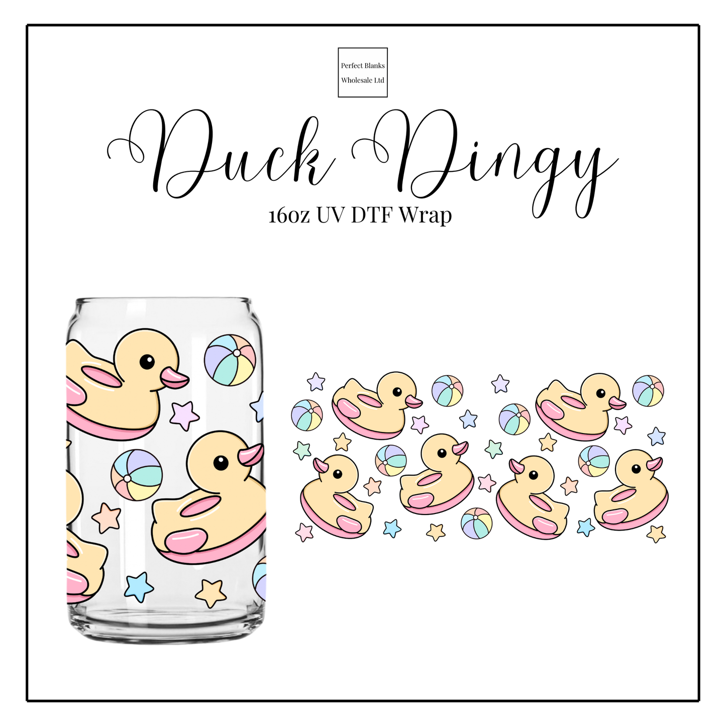 Duck Dingy 16oz UV DTF