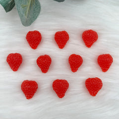 Imitation Raspberries - Pack Of 10 Cabochons