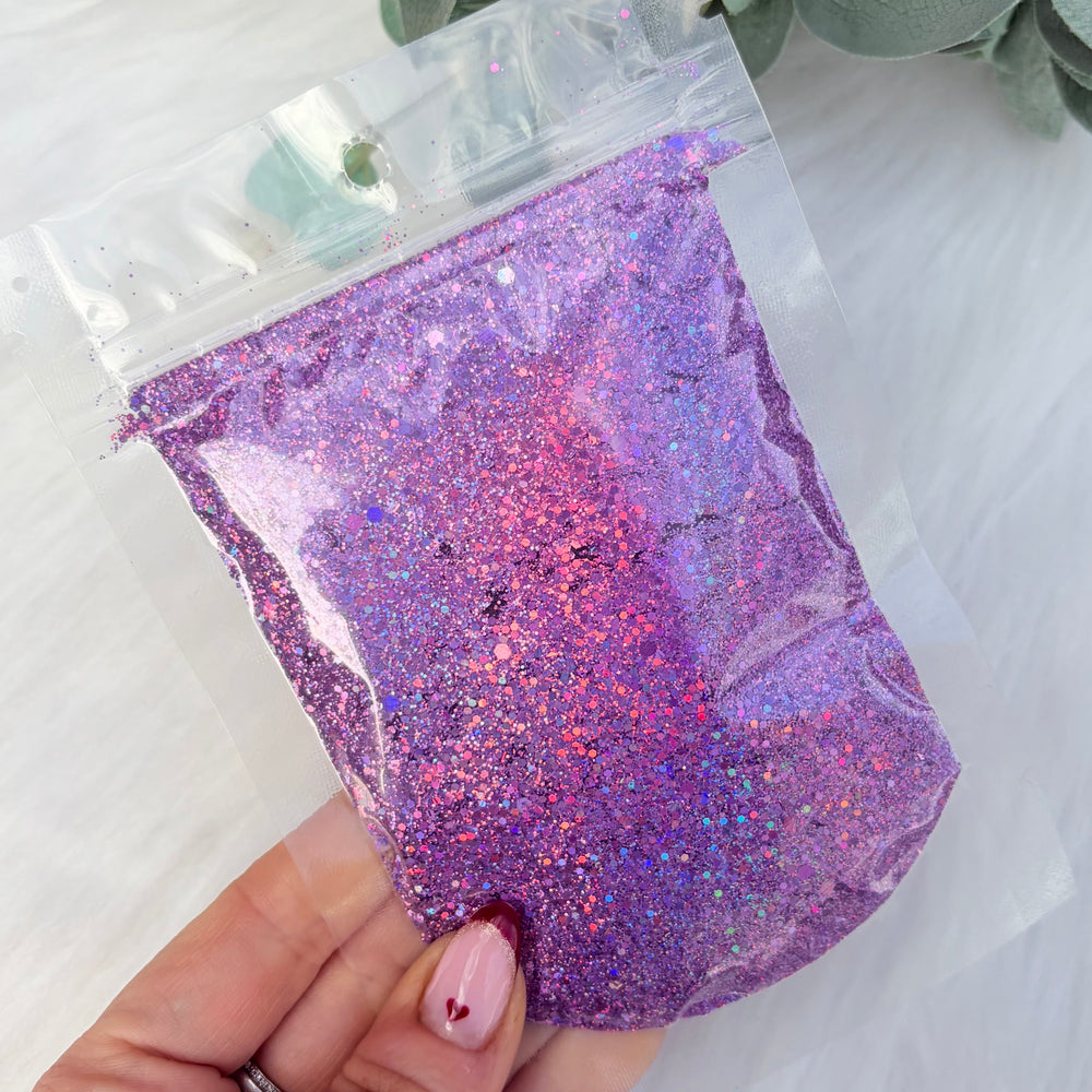 Barney - Chunky Glitter Mix