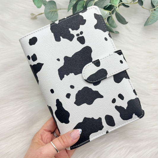 A6 Cow Print Budget Binder / Organiser