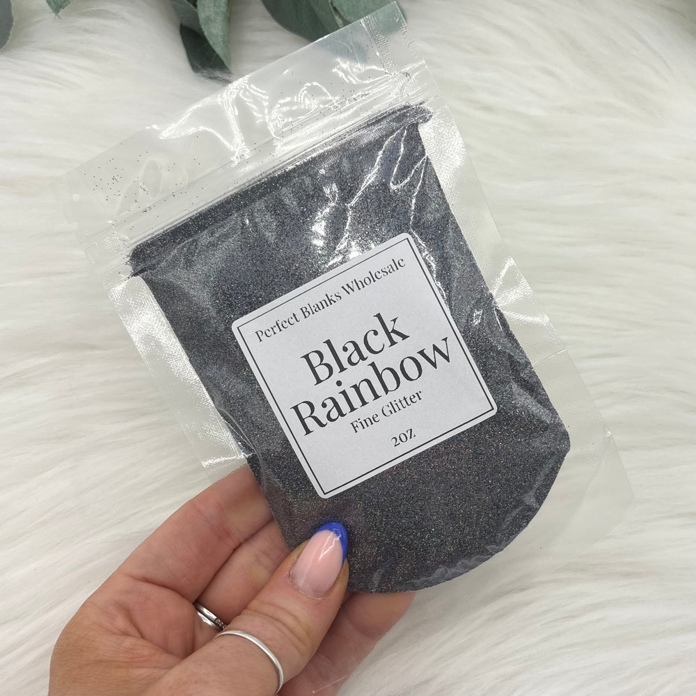 Black Rainbow - Fine Glitter