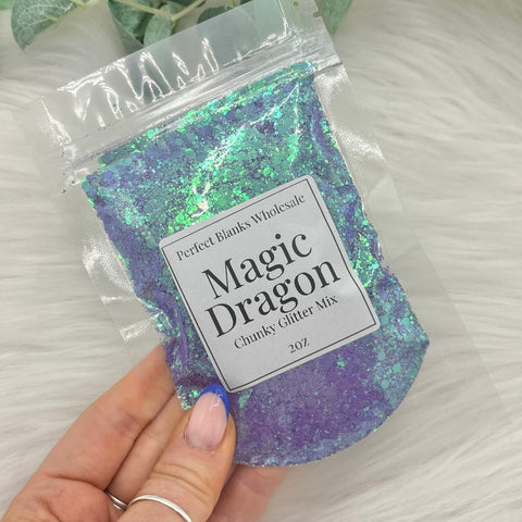 Magic Dragon - Chunky Glitter