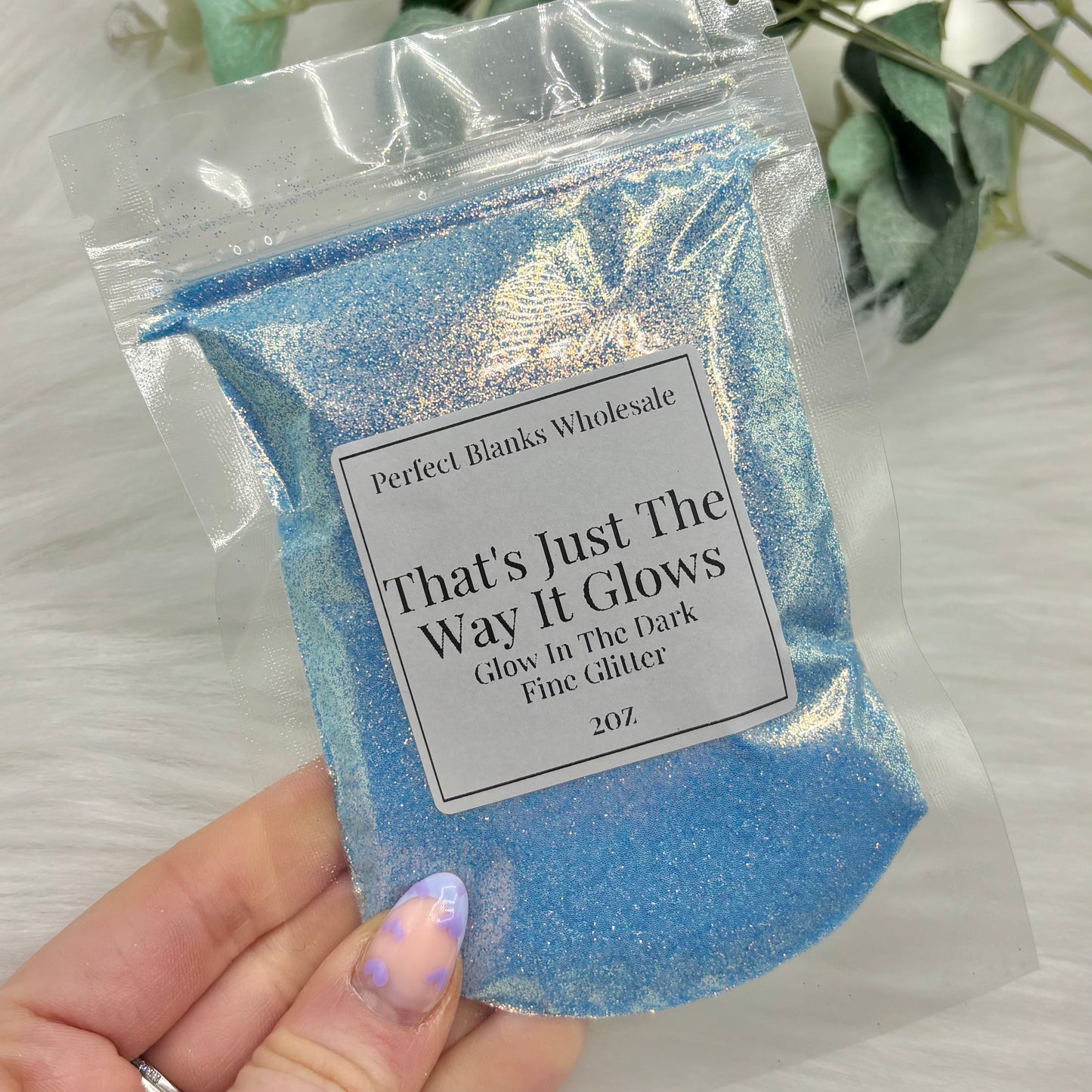 That's Just The Way It Glows - Glow In The Dark Fine Glitter