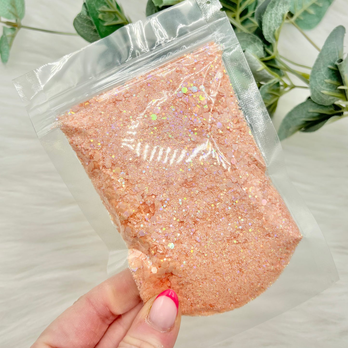 Peachy AF - Chunky Glitter Mix