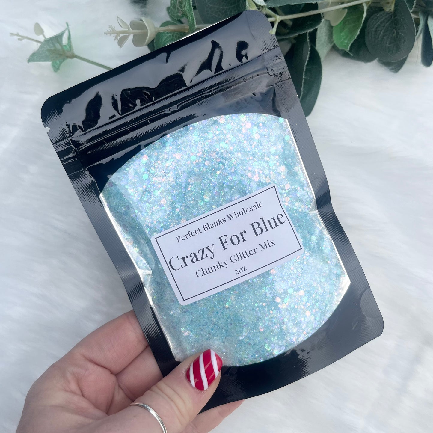 Crazy For Blue - Chunky Glitter Mix