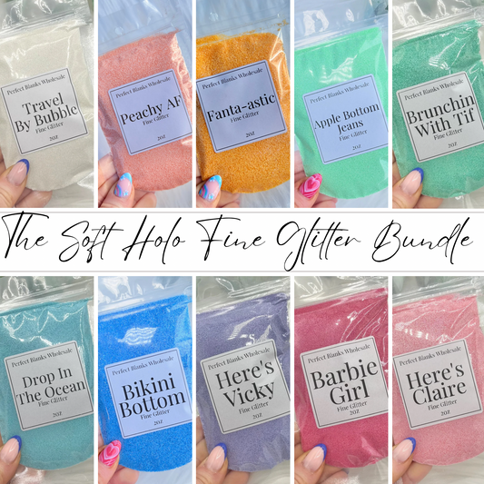 The Soft Holo Fine Glitter Bundle Collection ✨