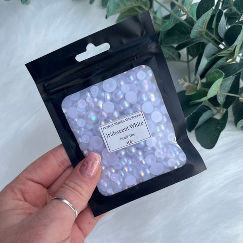 Iridescent White - Pearl mix 1oz