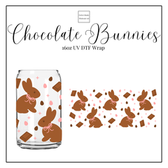 Chocolate Bunnies 16oz UVDTF