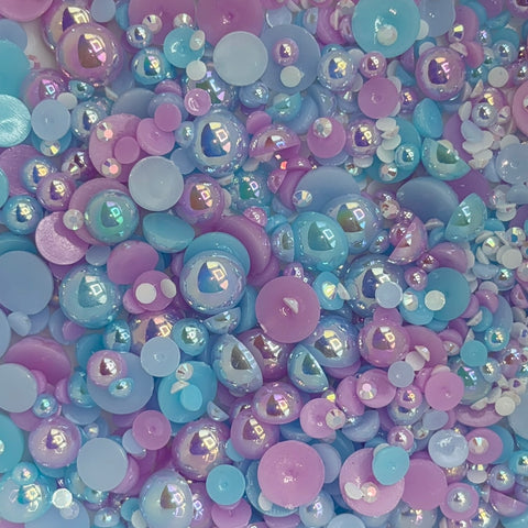 Boo - Pearl and Rhinestone mix