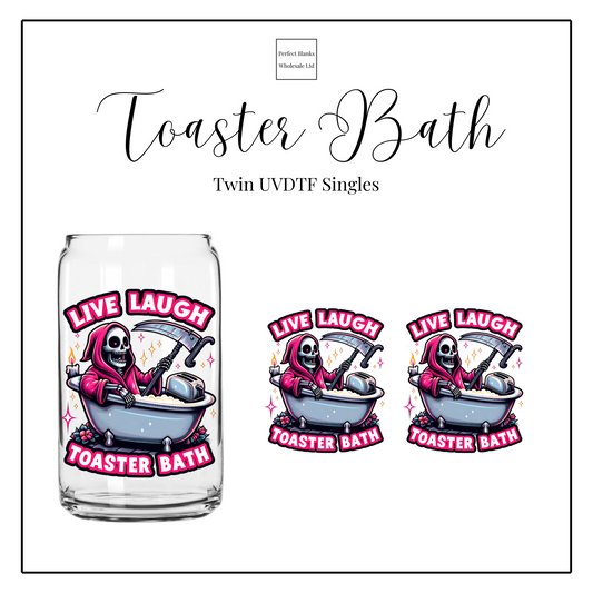 Toaster Bath - Double UVDTF Singles Set