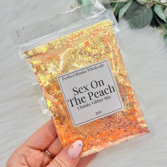 Sex On The Peach - Chunky Glitter Mix