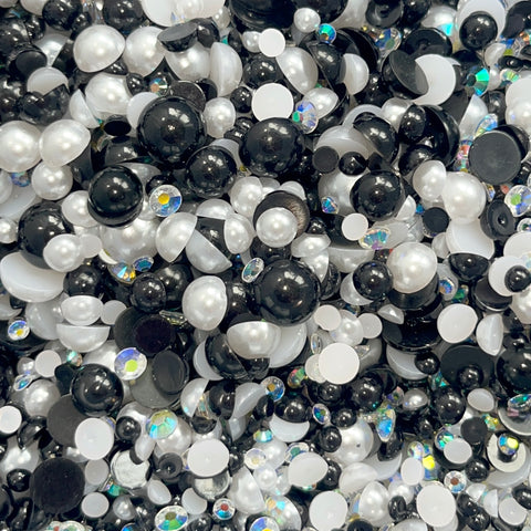 101 - Pearl and Rhinestone mix