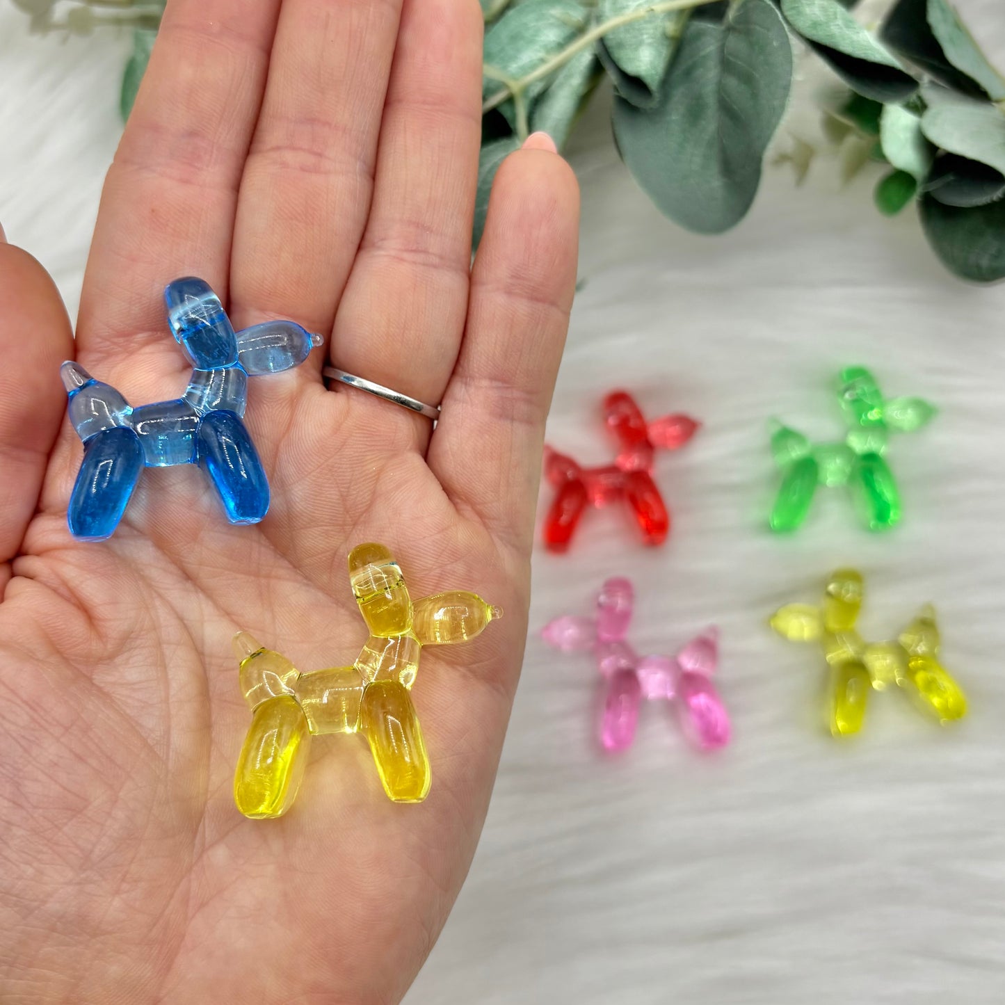 Balloon Dogs - Pack of 6 Cabochons