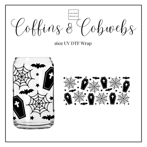 Coffins & Cobwebs 16oz UVDTF