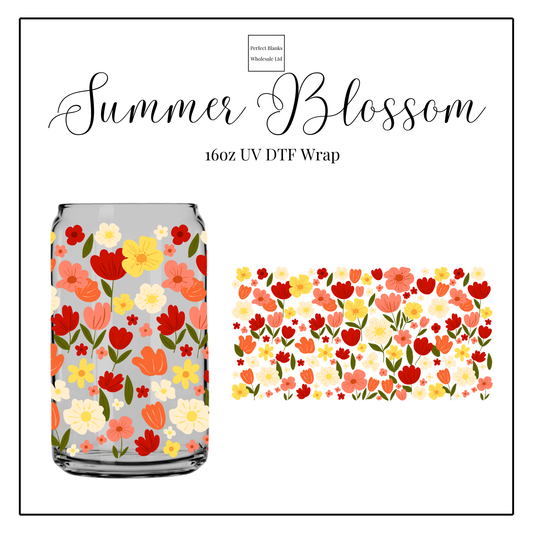 Summer Blossom 16oz UVDTF