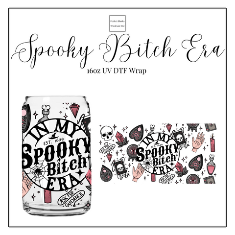 Spooky Bitch Era 16oz UVDTF