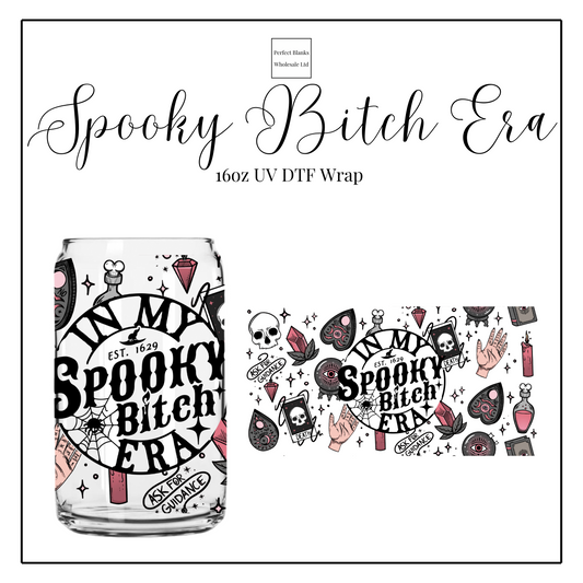 Spooky Bitch Era 16oz UVDTF