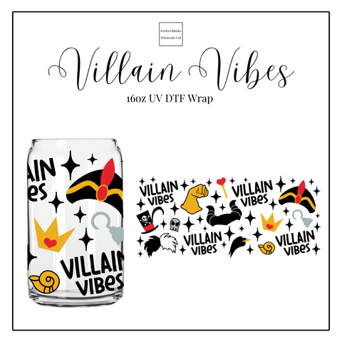 Villian Vibes 16oz UVDTF