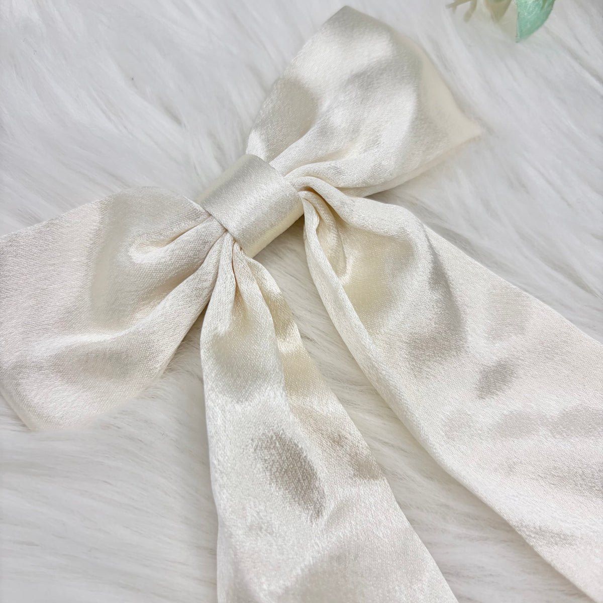 Satin Long Tail Hair Bows