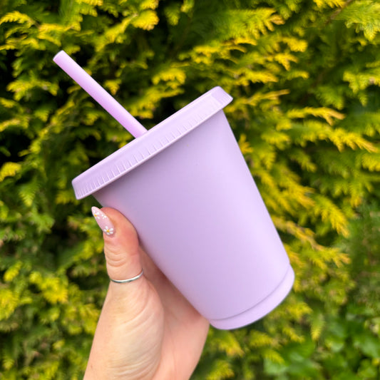 Lilac 16oz Coloured Cold Cup