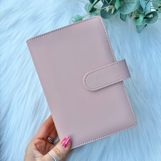 A6 Blush Pink Budget Binder / Organiser