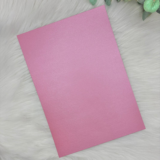 Raspberry Pink A4 Pearl Finish Cardstock | 300GSM