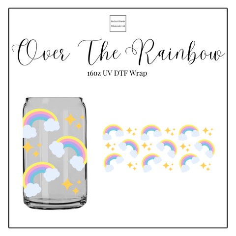 Over The Rainbow 16oz UVDTF