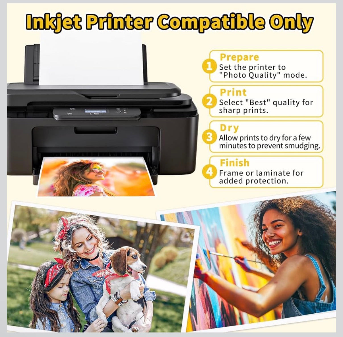 Teckwrap Inkjet Photo Paper - 260GSM 30 Sheets