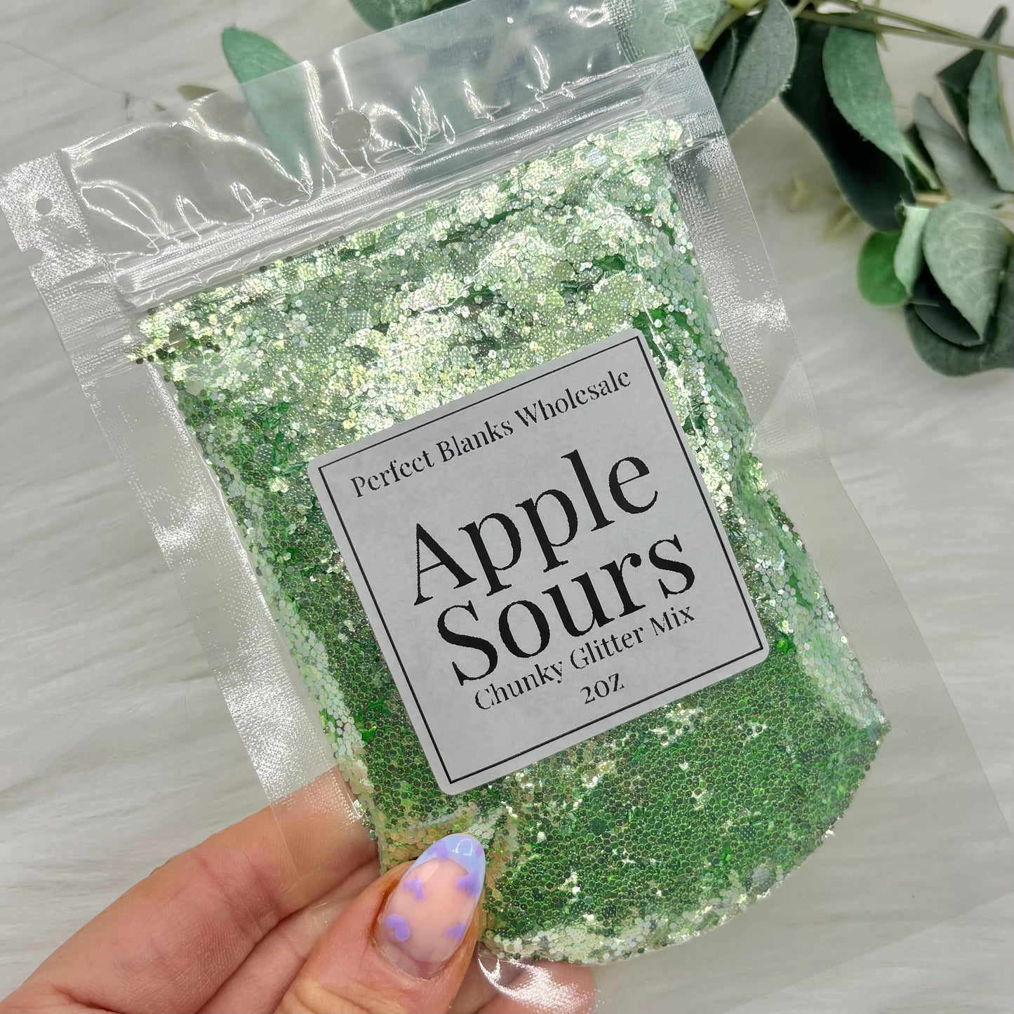 Apple Sours - Chunky Glitter