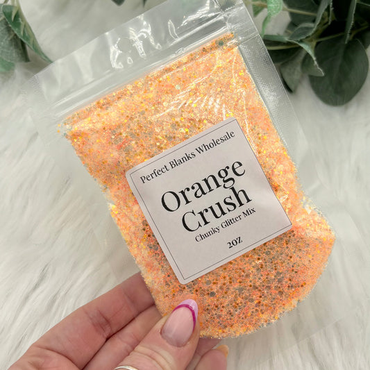 Orange Crush - Chunky Glitter