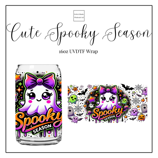 Cute Spooky Season 16oz UVDTF