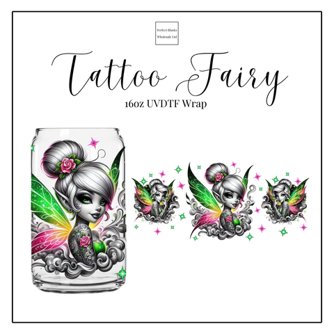 Tattoo Fairy 16oz UVDTF