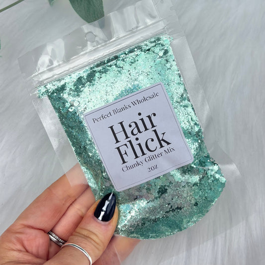 Hair Flick - Chunky Glitter Mix
