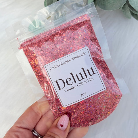 Delulu - Chunky Glitter Mix