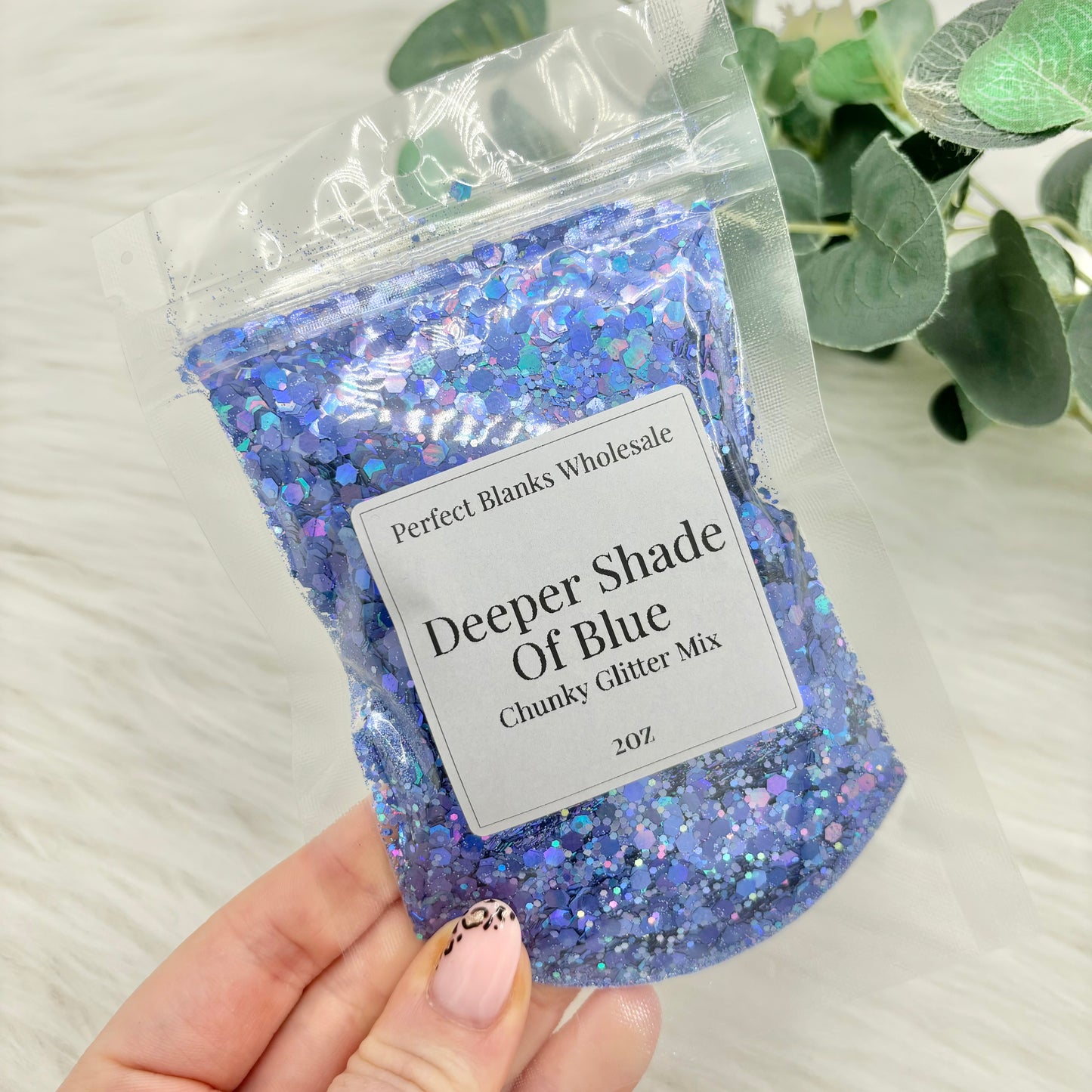 Deeper Shade Of Blue - Chunky Glitter Mix