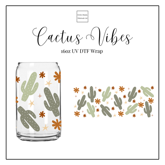 Cactus 16oz UVDTF