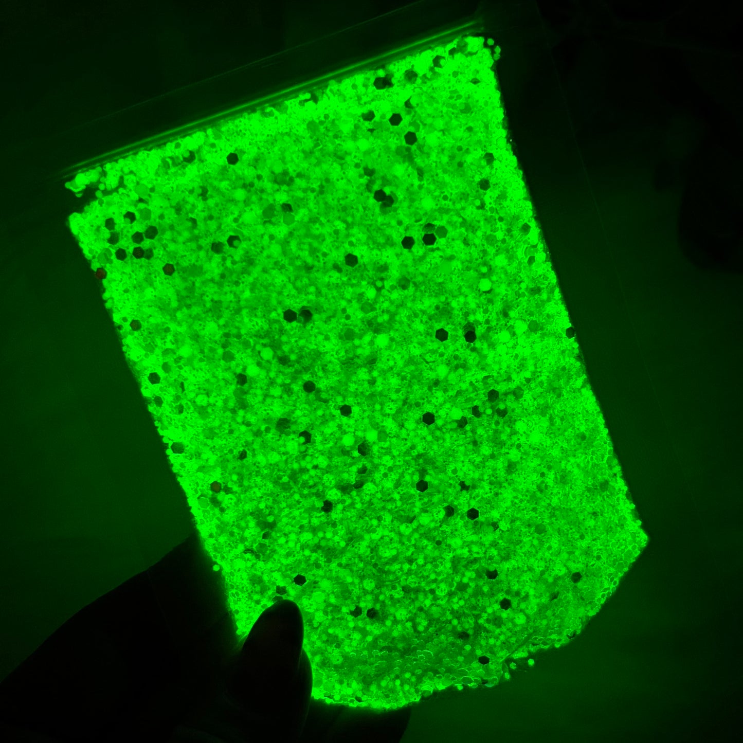 Radioactive - Chunky Glow In The Dark Glitter
