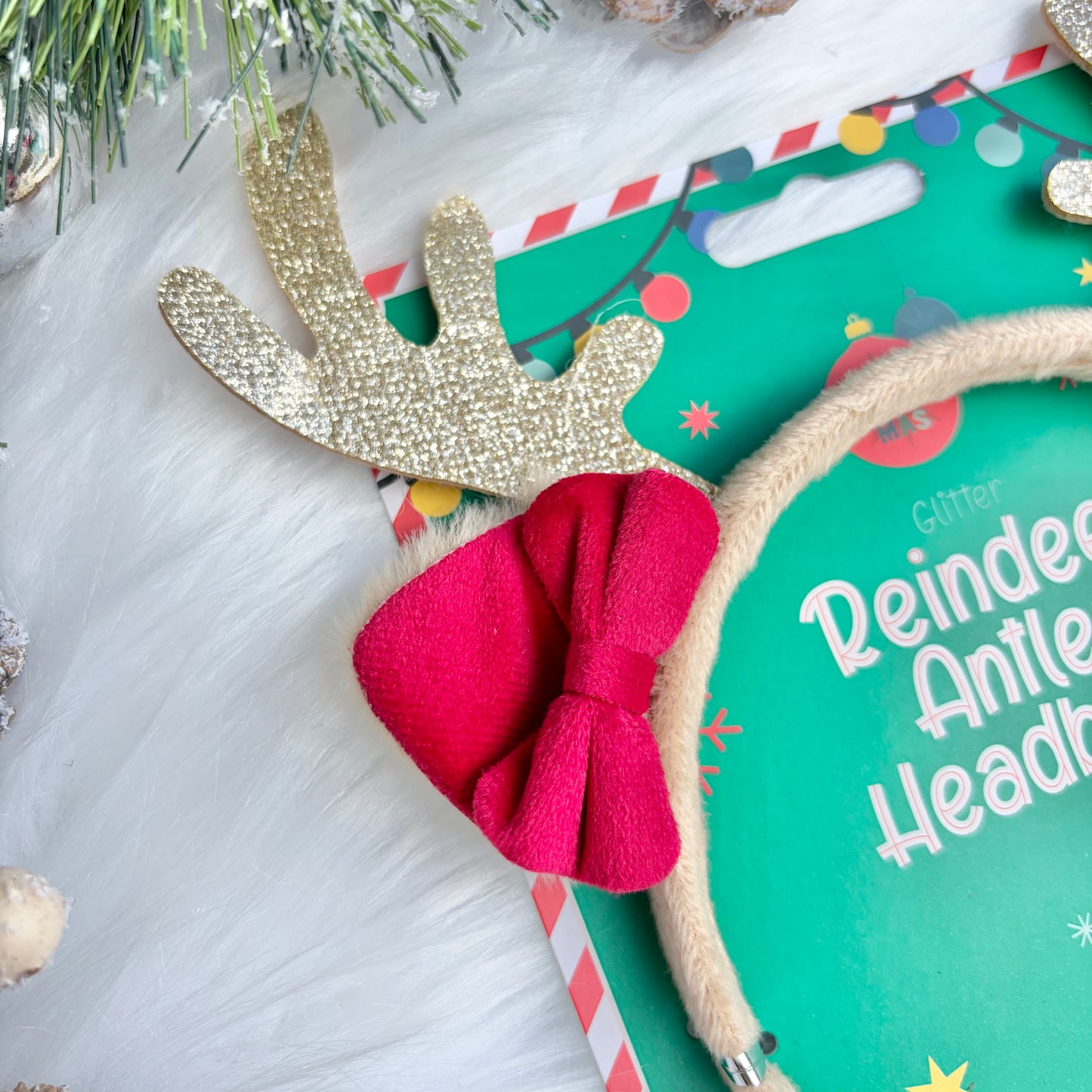 Reindeer Antler Headband