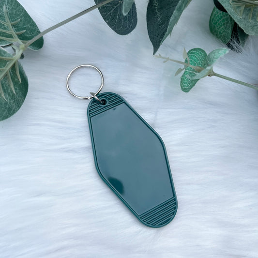 Emerald Motel Keyring - No. 8